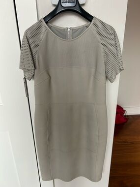 Women’s Leather Shift Dress